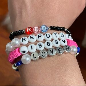 Taylor Swift friendship bracelets-set of 4